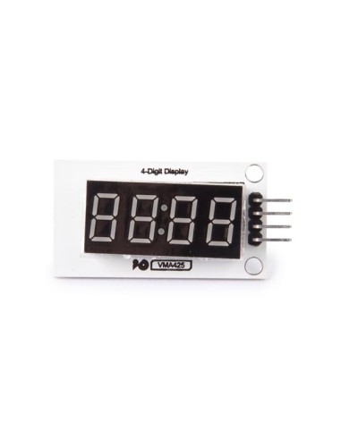 4-DIGIT DISPLAY WITH DRIVER MODULE (TM1637 DRIVER)
