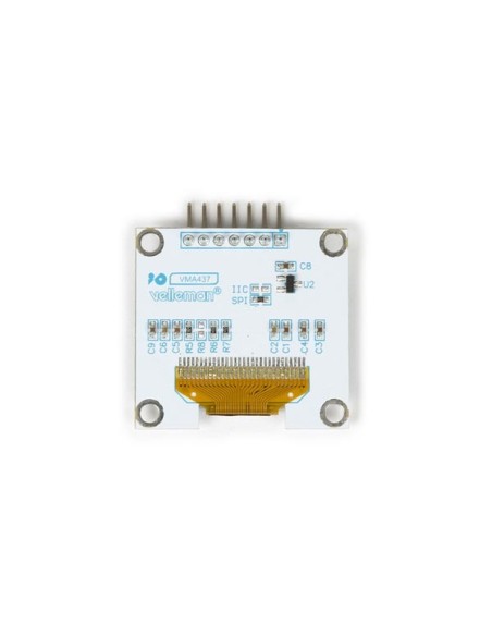 ÉCRAN OLED 1.3" POUR ARDUINO® (DRIVER SH1106, SPI)