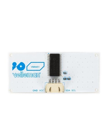 PANNEAU MATRICE LED 8x16 I²C POUR ARDUINO® - BLEU