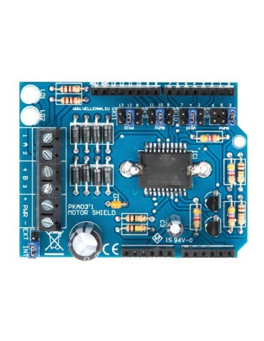 MOTOR &  POWER SHIELD FOR ARDUINO®