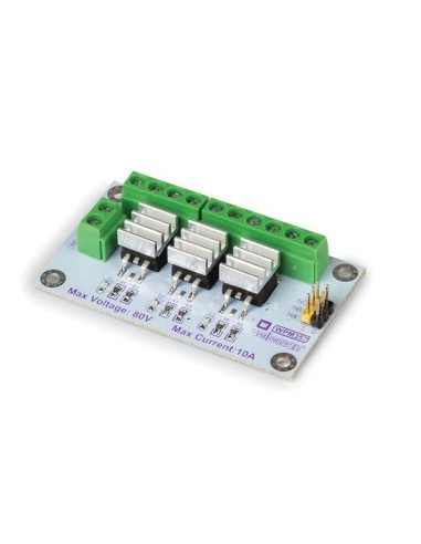 HIGH POWER MOSFET (IRF540NS) MODULE - 3 KANALEN