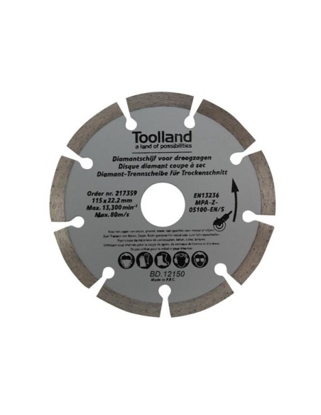 DIAMOND DISC SET - 150 mm - SEGMENTED - 2 pcs