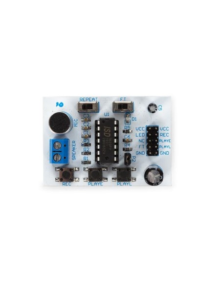 ISD1820 AUDIO-OPNAME-/AFSPEELMODULE