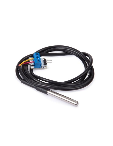 DS18b20 TEMPERATURSENSOR & ADAPTER COMPATIBEL MIT ARDUINO