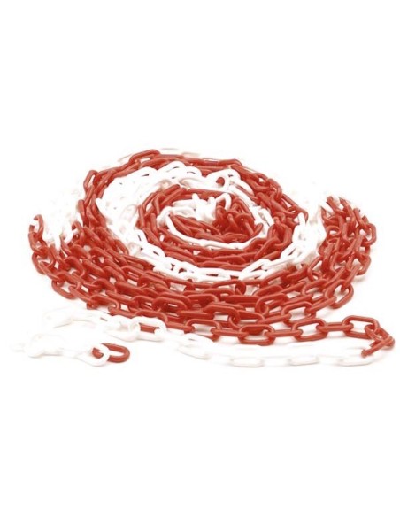 RED/WHITE CHAIN - 10 m