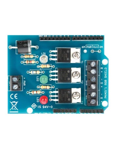 RGB SHIELD VOOR ARDUINO®