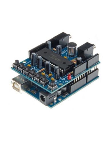 AUDIO-OPNAME SHIELD VOOR ARDUINO®