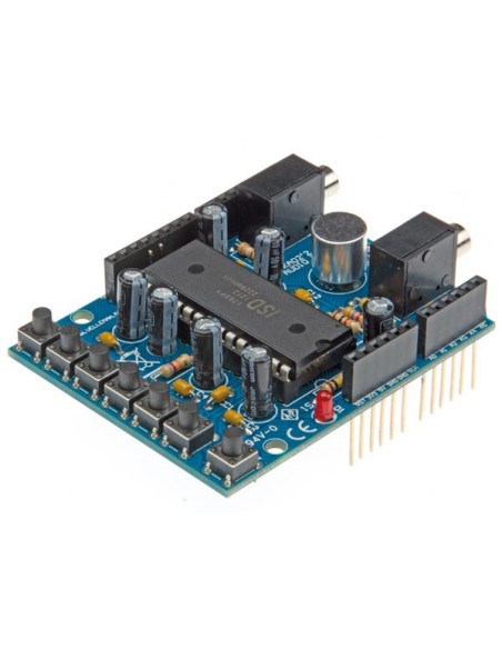 AUDIO-OPNAME SHIELD VOOR ARDUINO®
