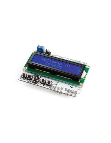 LCD & KEYPAD SHIELD FOR ARDUINO® - LCD1602