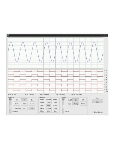 Oscilloscoop en Logic Analyzer Shield voor...