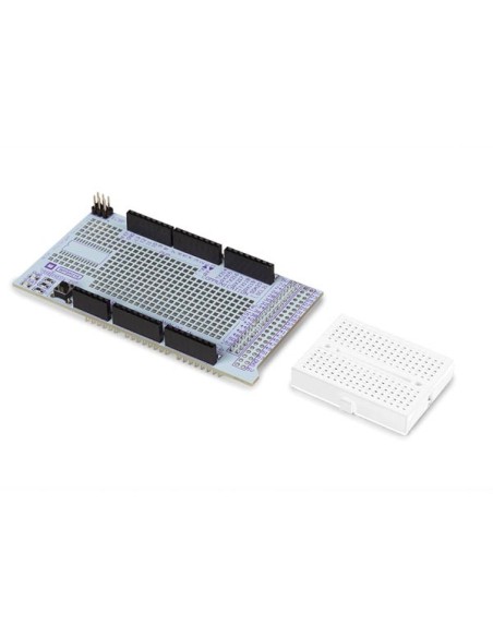 PROTOSHIELD PROTOTYPING BOARD WITH MINI BREADBOARD FOR ARDUINO® MEGA