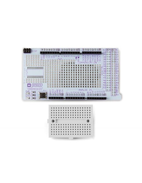 PROTOSHIELD PROTOTYPING BOARD WITH MINI BREADBOARD FOR ARDUINO® MEGA