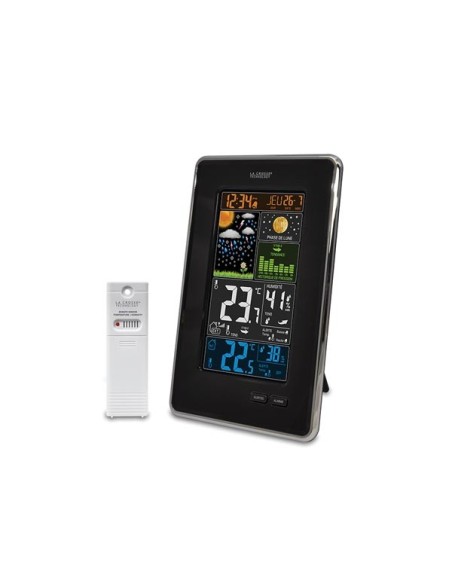 LA CROSSE - COLOUR WEATHER STATION WITH ANIMATED WEATHER FORECAST