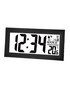 FUNK-UHR MIT KALENDER, TEMPERATUR UND ALARM