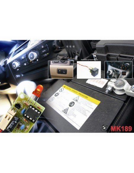 12V CAR BATTERY MONITOR
