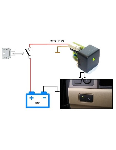 MONITOR FÜR 12V-AUTOBATTERIE