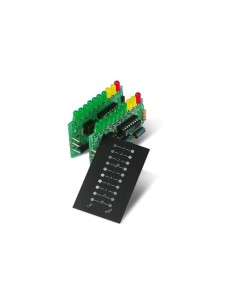 STEREO VU-METER MET 2 x 10 LEDs