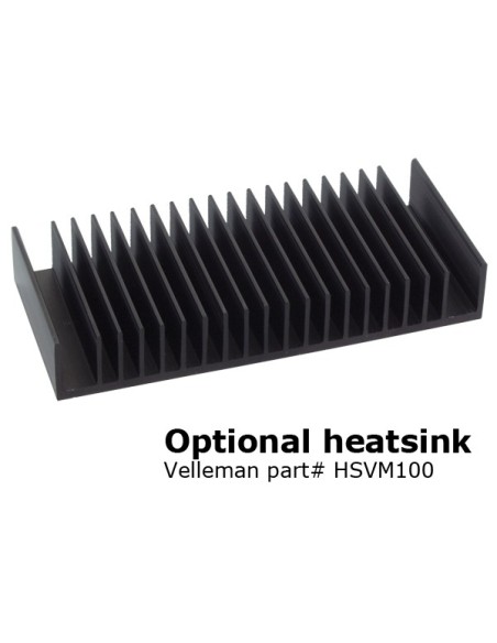 Discrete vermogensversterker - 200 W