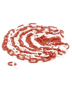 RED/WHITE CHAIN - 5 m