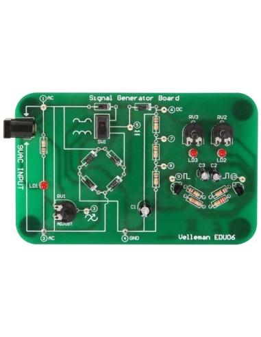 Oscilloscope Tutor board
