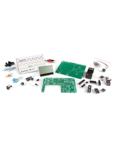 Educational LCD oscilloscope