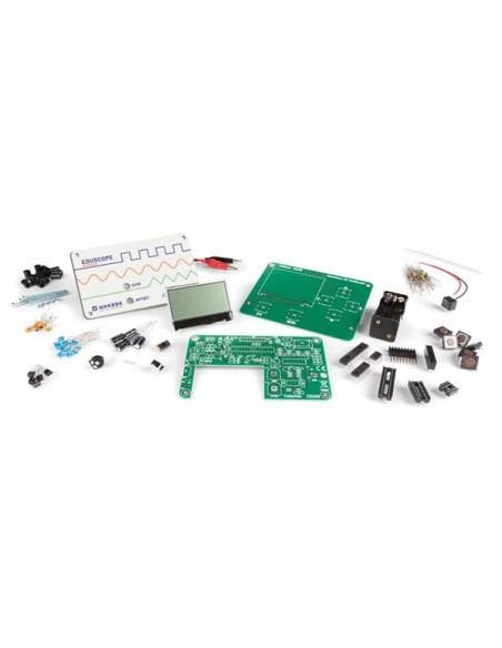 Educational LCD oscilloscope