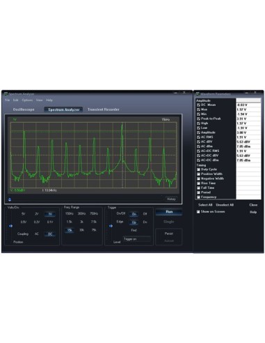 Educatieve oscilloscoopkit voor PC