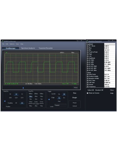 Educatieve oscilloscoopkit voor PC