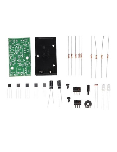 HELDER KNIPPERLICHT MET TWEE RODE LEDs