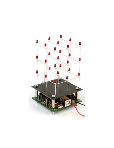 3D LED CUBE 3x3x3