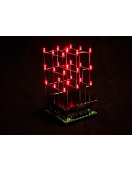 CUBE À LED 3D - 3 X 3 X 3