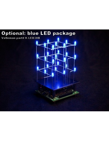 CUBE À LED 3D - 3 X 3 X 3