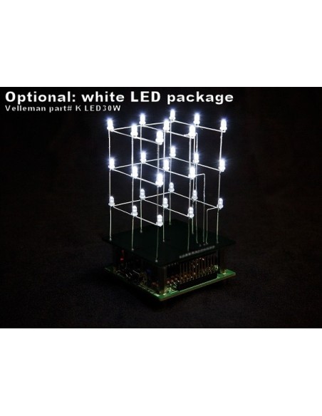 CUBE À LED 3D - 3 X 3 X 3