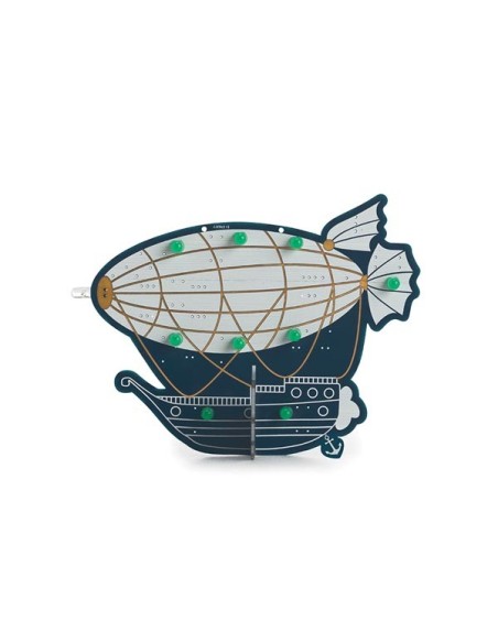Retro Zeppelin - Educatieve Soldeerkit