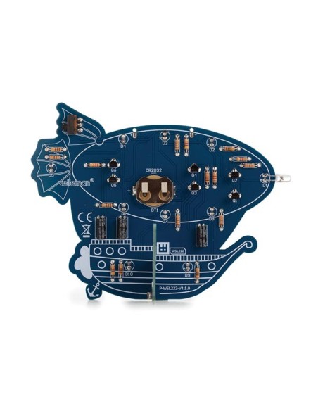 Retro Zeppelin - Educatieve Soldeerkit