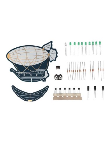 Retro Zeppelin - Educatieve Soldeerkit