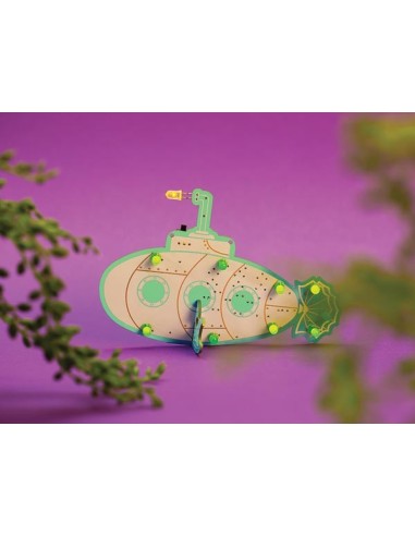 Retro Submarine - Educational Soldering Kit