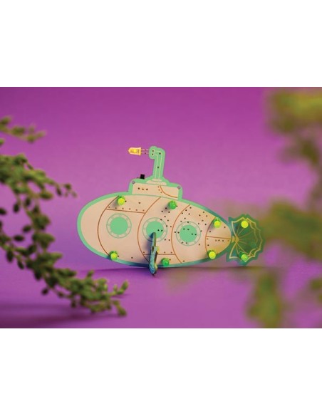 Retro Submarine - Educational Soldering Kit