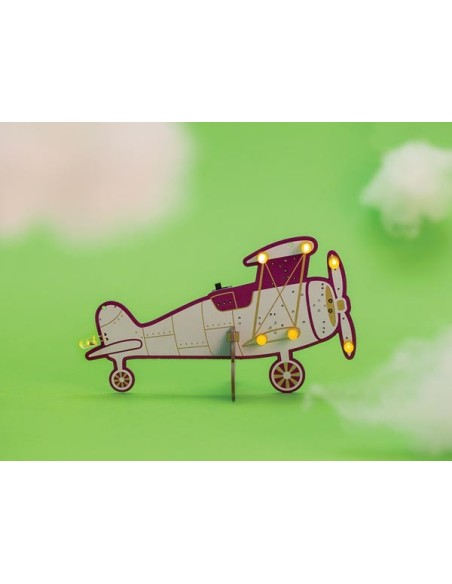 Retro Biplane - Educational Soldering Kit