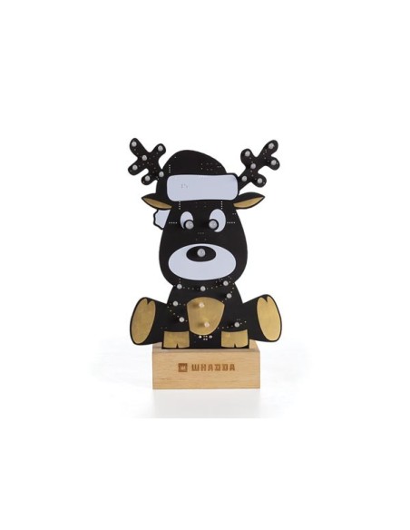 XL-Löt- und Programmierbausatz - Rudolf, das Rentier