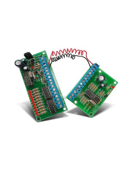 COMMANDE A DISTANCE 10 CANAUX ET 2 FILS