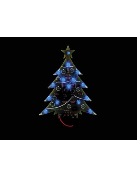WEIHNACHTSBAUM - BLAUE LEDs - EIN/AUS-SCHALTER