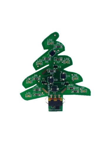 ÁRBOL DE NAVIDAD SMD CON CONEXIÓN USB