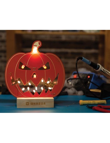 XL-Lötbausatz - Halloween-Kürbis