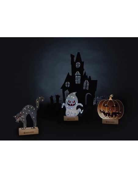 XL-Lötbausatz - Halloween-Kürbis