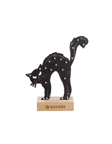 XL-Lötbausatz - Gruselige Katze