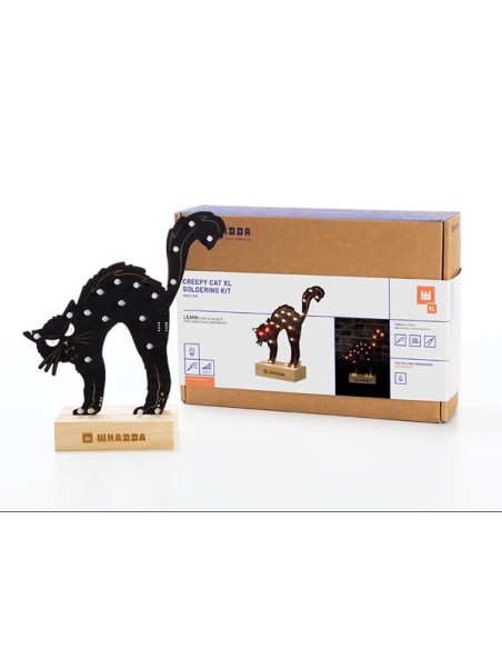 Creepy Cat XL Soldering Kit