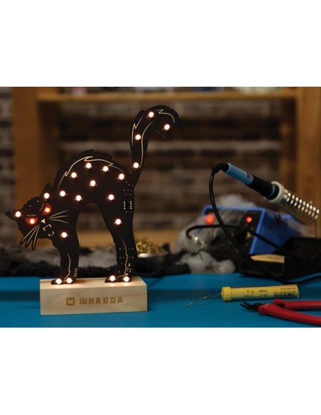 Creepy Cat XL Soldering Kit