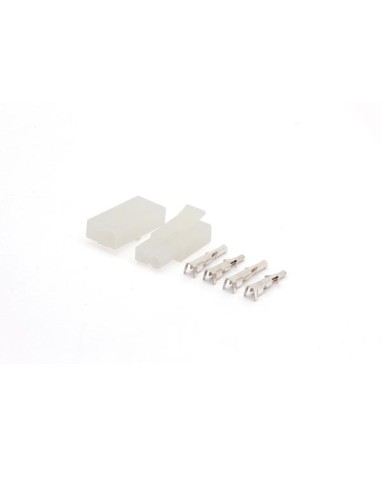 WIRE TO WIRE CONNECTOR SET 6.2 mm / 0.24"  - 1 x 2 POLES