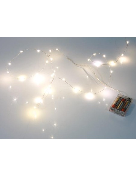 LED-LICHTERKETTE - WARMWEIß - 20 LEDs